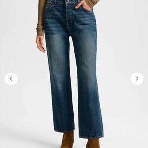 Veronica Beard Dark Blue Flare Jeans